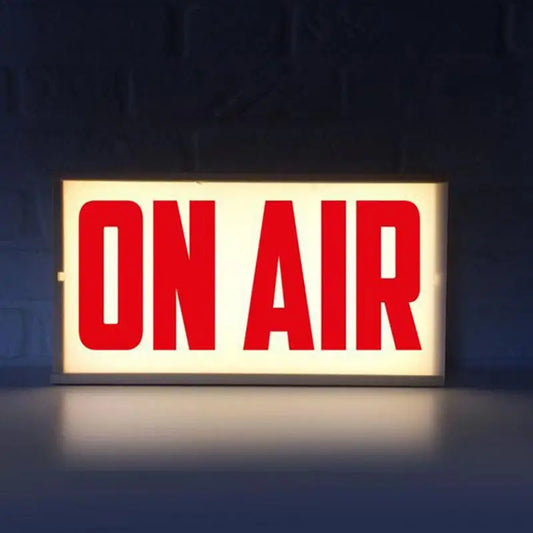 "On Air" Sign. 
LED Light